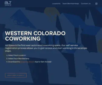 Altspacecowork.com(Alt space coworking) Screenshot