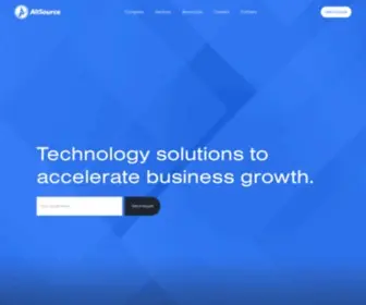 ALTSRC.net(Technology solutions to accelerate business growth) Screenshot