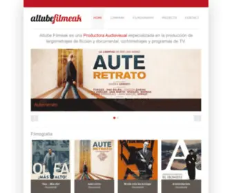 Altubefilmeak.com(Altube Filmeak) Screenshot