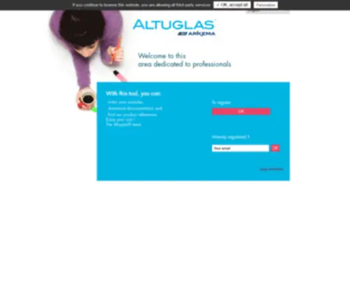 Altuglas-Online.com(Altuglas Online) Screenshot