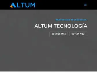 Altumtec.mx(Altum Tecnología) Screenshot