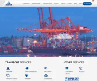 Altunlogistics.com(Altun Logistics) Screenshot