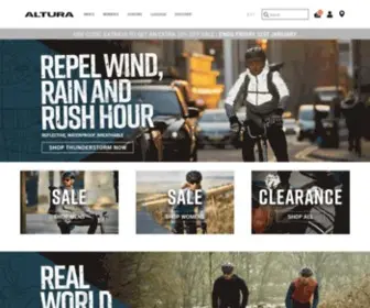 Altura.co.uk(Altura technical cycling apparel. Whenever you ride and whatever the weather Altura) Screenshot