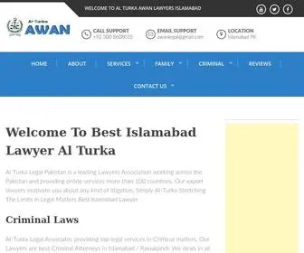Alturka.com(Best Islamabad Lawyer Family Laws Court Marriage Divorce Attorney) Screenshot