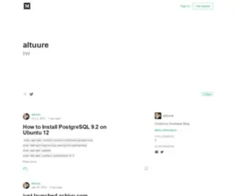 Altuure.com(Medium) Screenshot
