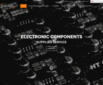 Altway.co.uk(Distributor of electronic components) Screenshot