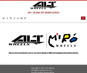 Altwheels.com(YEARS OF DEDICATION) Screenshot