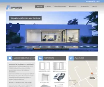 Alu-Carthage.com(Aluminium de carthage Tunisie) Screenshot