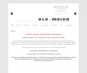 Alu-Meier.de(Aluprofile) Screenshot