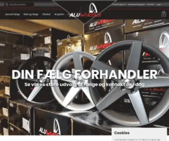 Alu-Wheels.dk(Alt i alufælge) Screenshot