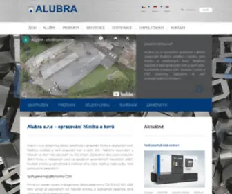 Alubra.cz(Alubra s.r.o) Screenshot