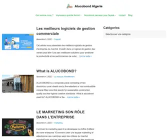 Alucobandalgerie.com(Alucobond Algerie) Screenshot