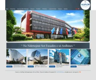 Aluflor.com(ALUFLOR Construction Group) Screenshot