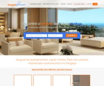 Alugarja.com.br(Portal de imóveis para aluguel) Screenshot
