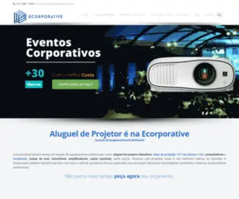 Alugueldatashow.com.br(Aluguel de Projetor) Screenshot