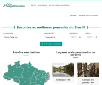 Aluguepousadas.com.br(Encontre os melhores hotéis) Screenshot