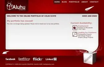 Aluhu.com(Aluhu Creative) Screenshot