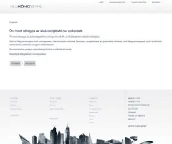 Alukoenigstahl.hu(Technológia és rendszer) Screenshot
