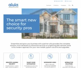 Alula.net Screenshot