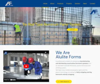 Aluliteforms.com(A professional company for designing) Screenshot