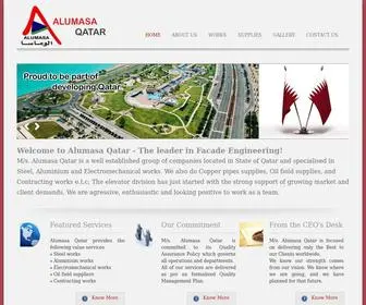Alumasaqatar.com(Alumasa Qatar) Screenshot