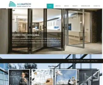 Alumatechfacade.com(Alumatech Facade) Screenshot