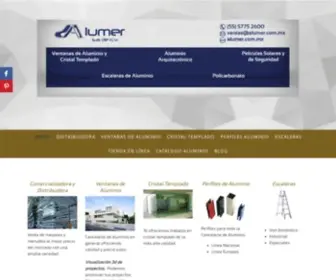 Alumer.com.mx(Inicio) Screenshot