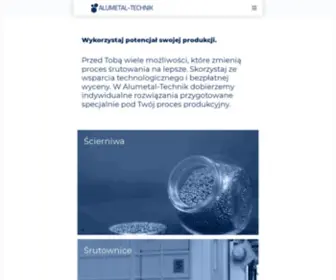 Alumetal-Technik.com(Obróbka powierzchni) Screenshot