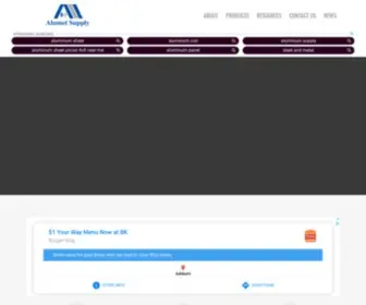 Alumetsupply.com(Alumet Supply) Screenshot