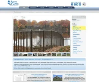 Alumi-Guard.com(Alumi-Guard® Commercial and Residential Aluminum Fencing) Screenshot