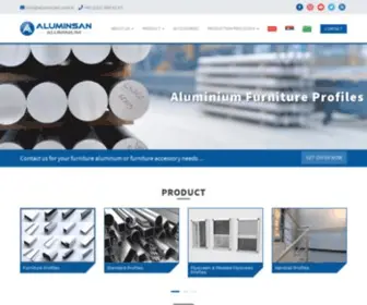 Aluminaks.com.tr(Aluminium And Accessories) Screenshot