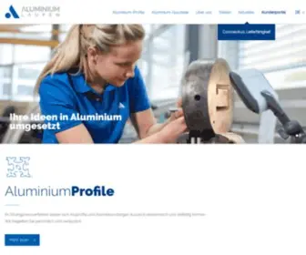 Aluminium-Laufen.com(Aluminium Laufen AG) Screenshot