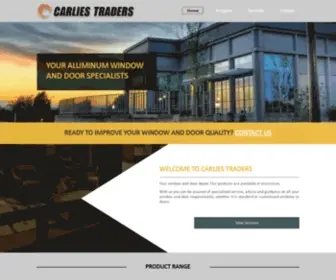 Aluminium-Windowsanddoors.co.za(Carlies Traders Are The Aluminum Window and Door Specialists) Screenshot