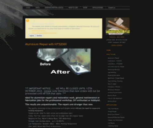 Aluminiumrepair.co.uk(Bot Verification) Screenshot
