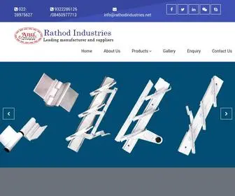 Aluminiumwindowfitting.com(Rathod Industries) Screenshot