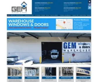 Aluminiumwindowwarehouse.com.au(Gem Windows and Doors Warehouse Sydney) Screenshot