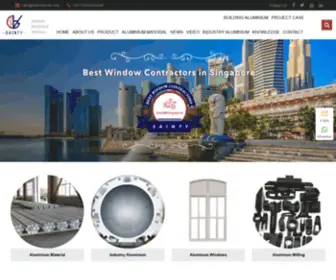 Aluminum-Window.com(Sainty Aluminium) Screenshot