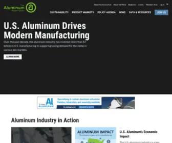 Aluminum.org(The Aluminum Association) Screenshot
