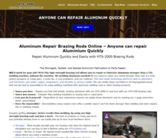 Aluminumrepair.com(Repair Aluminum With Hts) Screenshot