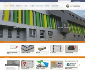 Alumisan.com(Grupo Alumisan) Screenshot