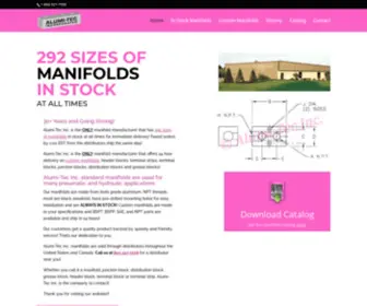 Alumitecmanifolds.com(Alumi-Tec Manifolds) Screenshot