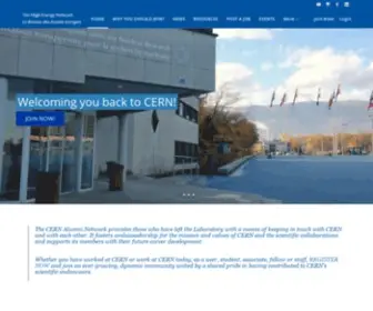 Alumni.cern(Alumni cern) Screenshot