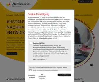 Alumniportal-Deutschland.org(Alumniportal Deutschland) Screenshot
