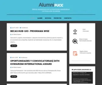 Alumnipuce.edu.ec(Red) Screenshot