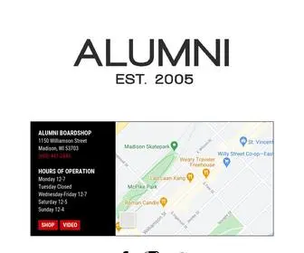 Alumniskateboarding.com(Alumni Skateboarding) Screenshot