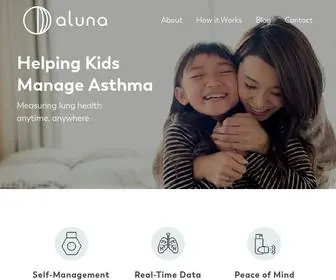 Aluna.io(Take Control of Your Lung Health) Screenshot