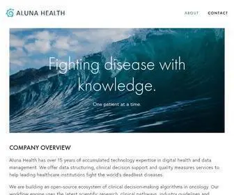 Alunahealth.com(Aluna Health) Screenshot