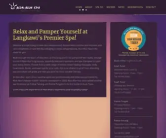 Alunalunspa.com(Alun-Alun Spa) Screenshot