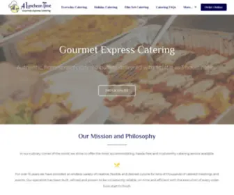 Aluncheontime.com(A Luncheon Time Catering) Screenshot