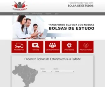 Alunobolsista.com.br(Aluno Bolsista) Screenshot